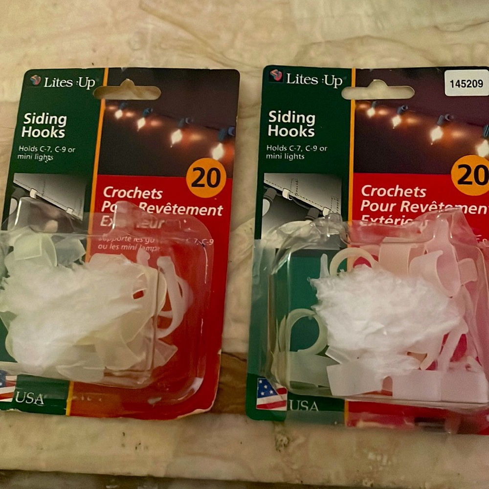 Siding hooks